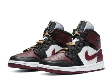 nike air jordan 1 se black dark beetroot|Jordan 1 Mid SE Black Dark Beetroot (Women's).